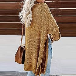 Pullover Sweaters for Women Tunic Cardigan Long