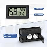EEEKit 3-Pack Hygrometer Thermometer LCD Digital Temperature Humidity Gauge view 5