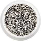 LVYXON 1kg Stainless Steel Tumbling Media Pins 1.2x5mm Magnetic Needle Polishing view 5