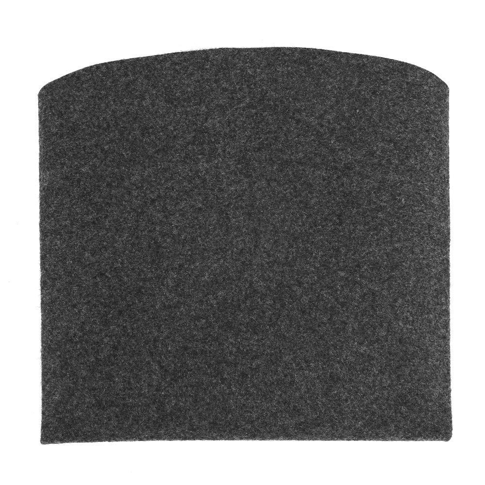 36in Round Gary Barbecue Mat BBQ Floor Protective Mat for Home Party Use