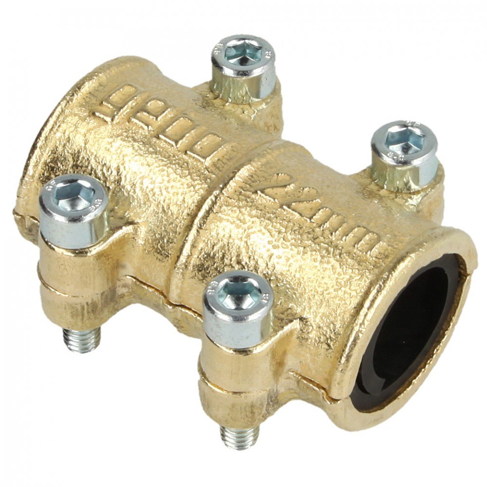 Gebo Rd – Clamp, Cap, Diameter 22 mm, Copper