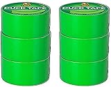Duck Tape Solid Colours Neon Green 48mm x 13.7m Pack of 6