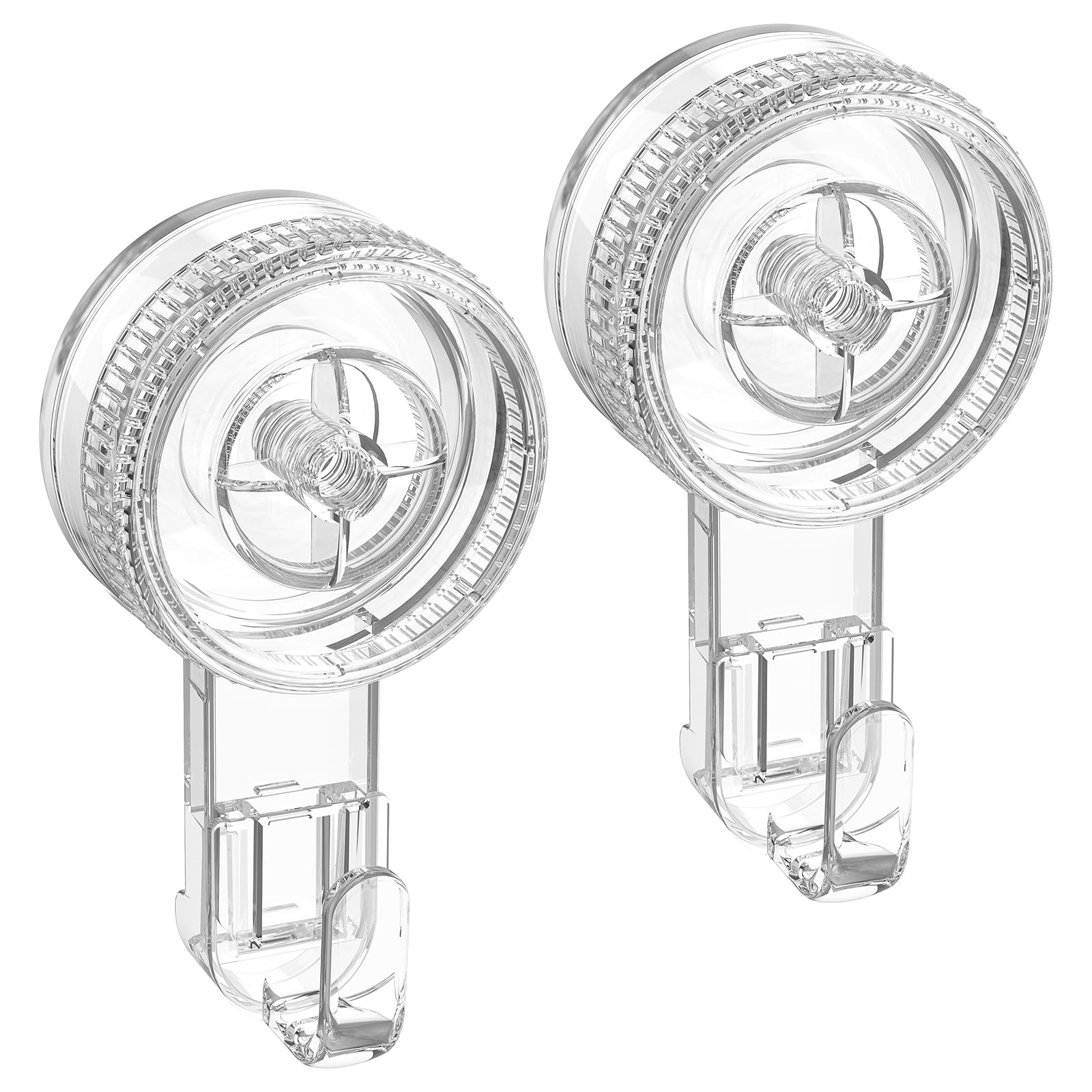 Photo 1 of **INCOMPLETE** LUXEAR Suction Cup Hook, Shower Hook Damage-Free Waterproof Vacuum Suction Hangers for Bathroom Kitchen, Removable Reusable Suction Holder for Towel Loofah Bathrobe Christmas Wreath Decor?