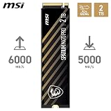 MSI SPATIUM M470 Pro NVMe M.2 2TB PCIe 4.0 SSD view 2