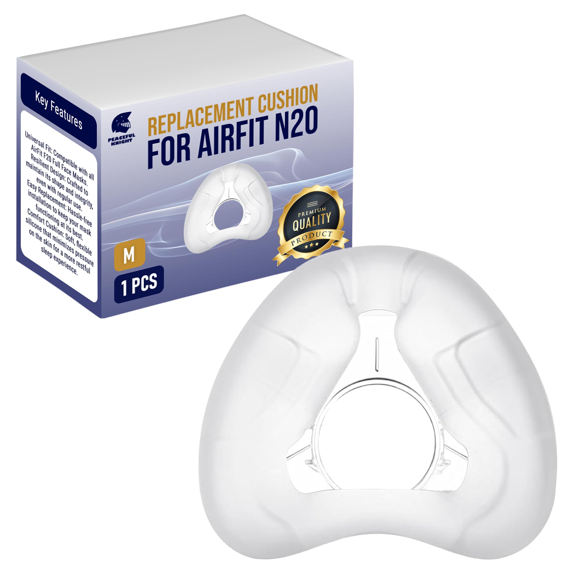 Photo 1 of AirFit N20 Replacent Cushion (Medium) Compatible with N20 Frame