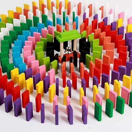 aoile wooden nesting rainbow blocks