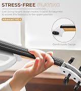 Vangoa Full Size 4/4 Electric Violin Solid Wood with Case & Accessories view 8