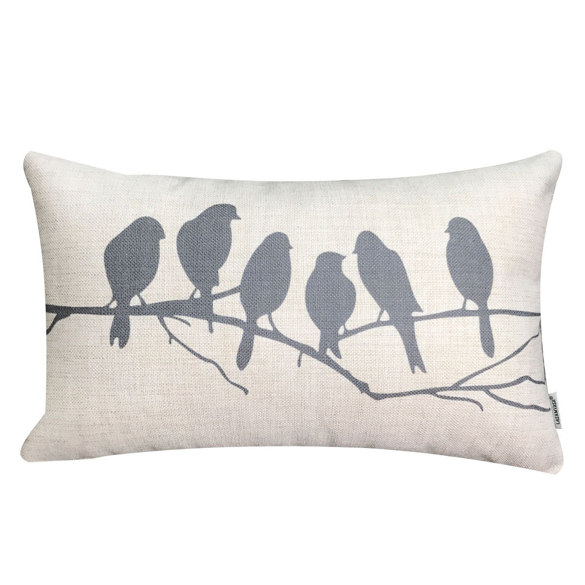 Best Blue Decorative Bird Pillows Living Room
