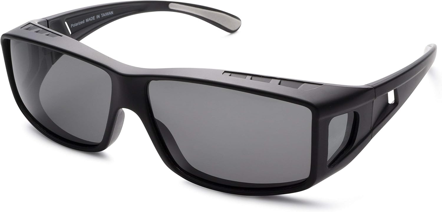 Mr. O Sunglasses Over Glasses for Women and Men Polarized 100 UV