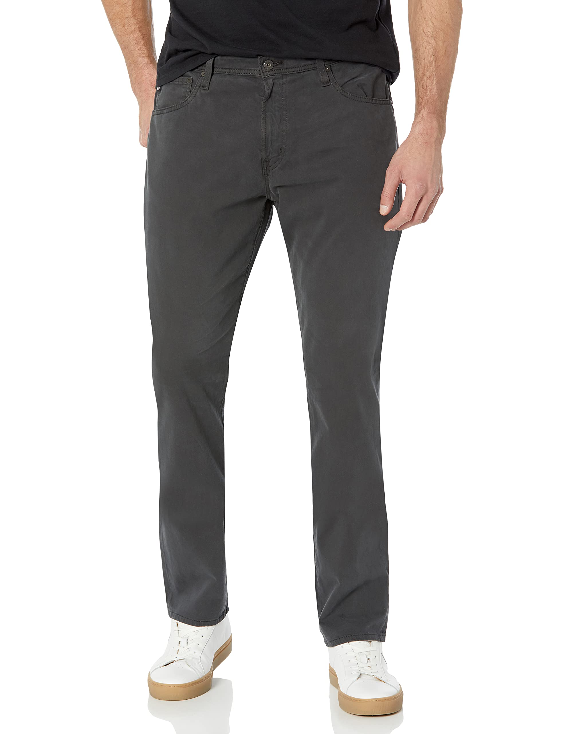 AG Adriano Goldschmied Men’s Everett Slim Straight, Gunpowder, 29