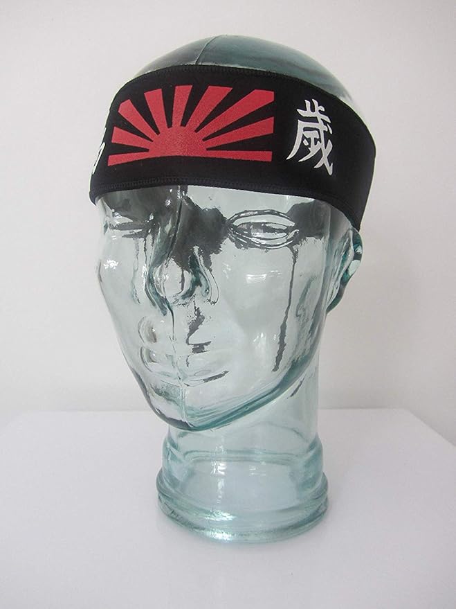 TANAKA RISING SUN MARTIAL ARTS HEADBAND KENDO Tenugui Samurai