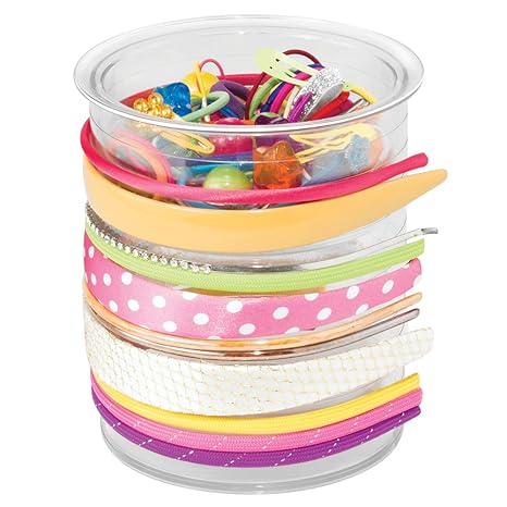 Clear Interdesign Clarity Hair Care Organizer Clips Accessory