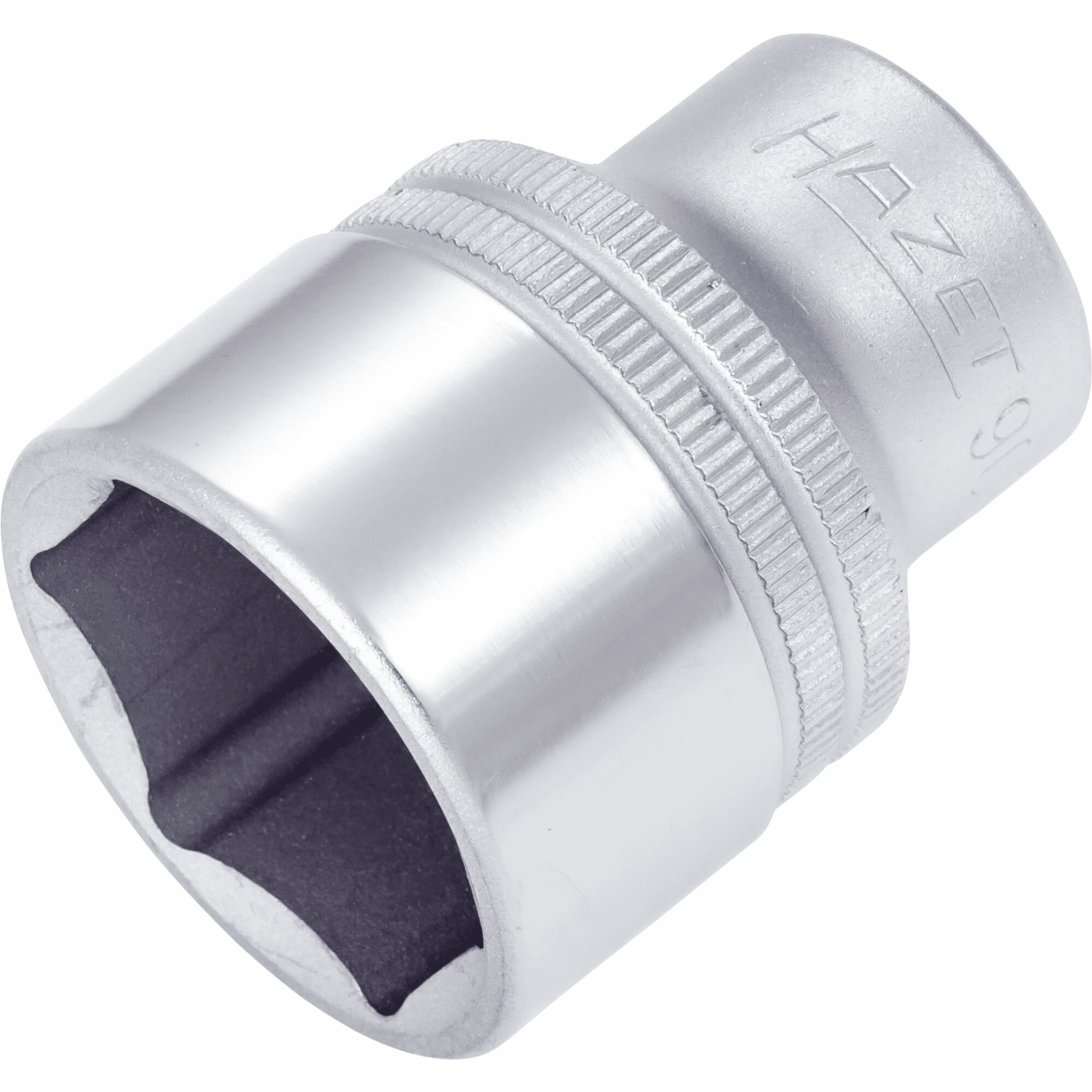 HAZET 900-26 44 mm 6-Point Hexagon Traction Profile Socket - Chrome-Plated/Polished