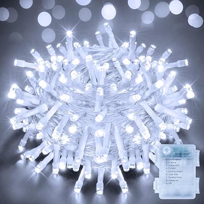 Ollny Fairy Lights Battery Operated 15m 150 LEDs 8 Modes IP44