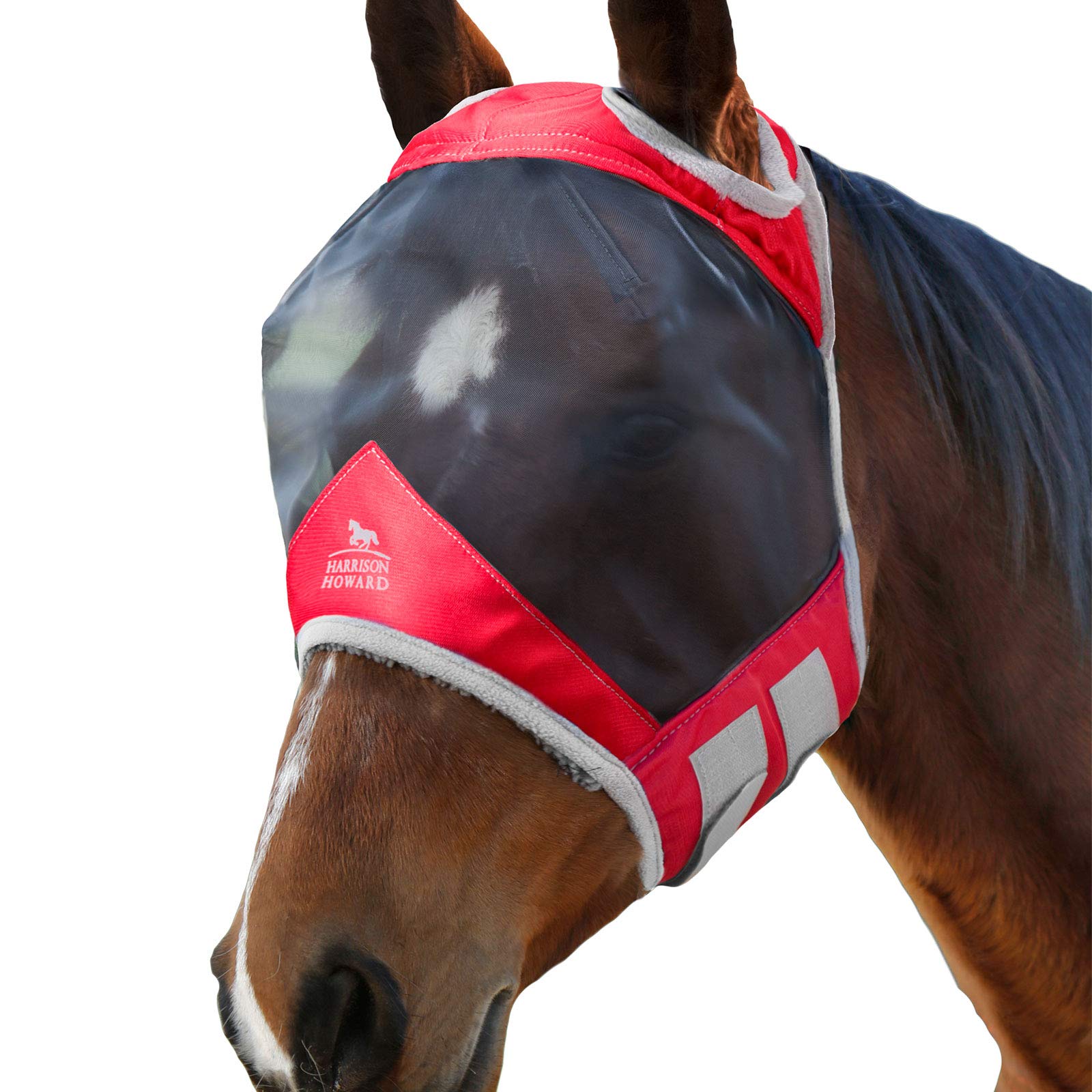 Photo 1 of Harrison Howard CareMaster Pro Luminous Fly Mask Standard Ruby S Pony