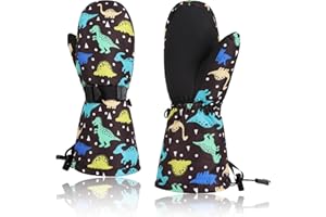 Warm Kids Ski Gloves Toddler Girls Boys Snow Gloves Waterproof Children Winter Mittens
