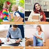 Yafe 5 Packs A4 Spiral Notebook 60 Sheets 120 Pages Kraft Cover Wirebound view 7