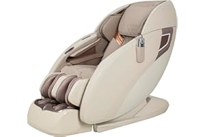 Osaki OS-Pro 3D Tecno l Taupe | Full Body Massage Chair | 3D SL-Track Full Body Massage Chair | Zero Gravity | Lumbar Heating |Auto Body Scan | Bluetooth Speaker