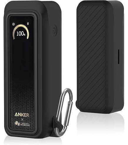 ★Anker Prime Power Bank 9600mAh★本体とケース Amazon.com: Case for Anker Prime Power Bank 9600mAh 65W,Soft Skin
