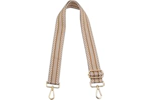 ZANQANO Purse Strap Replacement Crossbody Bag Women Wide Adjustable Jacquard Woven Handbag Straps