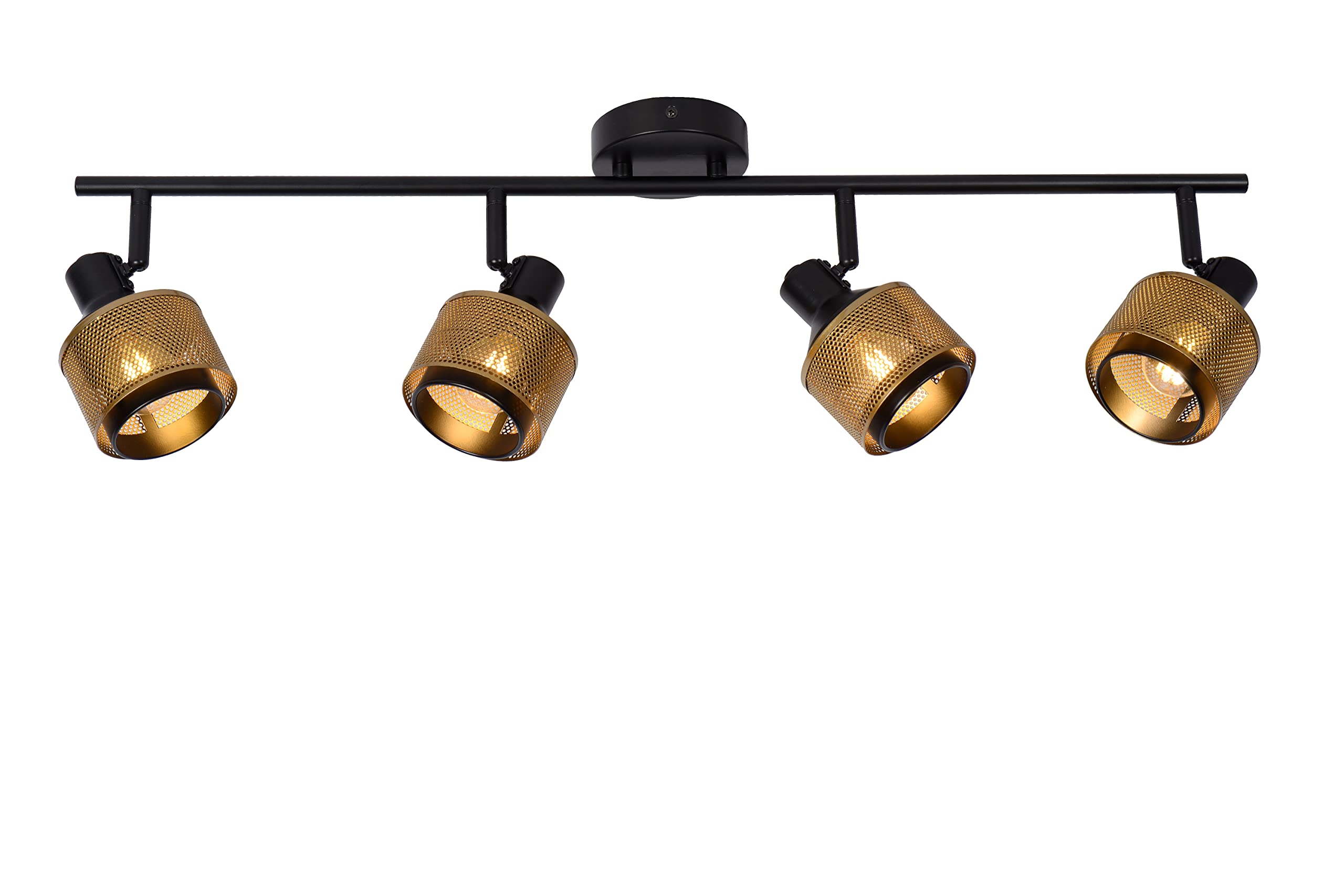 LUCIDE RAFA - Ceiling Spotlight - 4xE14 - Black