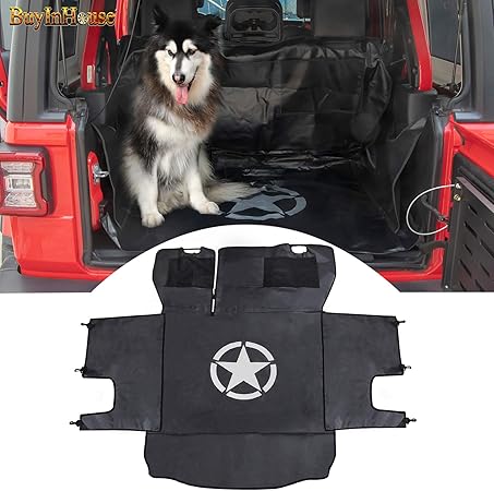 jeep wrangler back seat cover for dogs