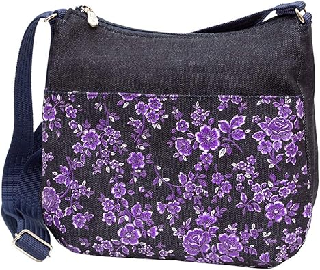 Amazon ショルダーバッグ レディース 岡山デニム 軽量 たっぷり ボディーバッグ 小華リバティー Dj ネイビー ショルダーバッグ