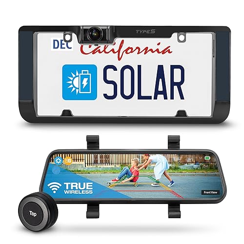 Dash Cam Type S Solar Backup Camera Type S True Wireless Solar