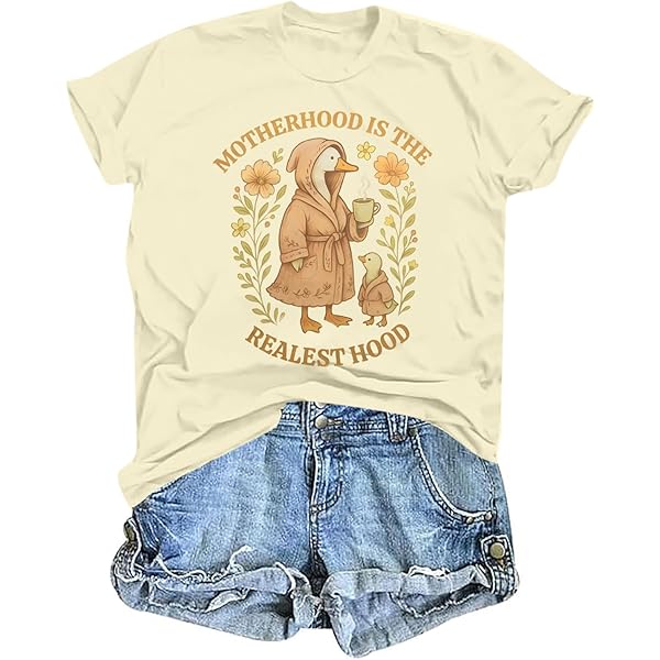 Mama Letters Print T-Shirt Women Short Sleeve Casual Graphic Tees