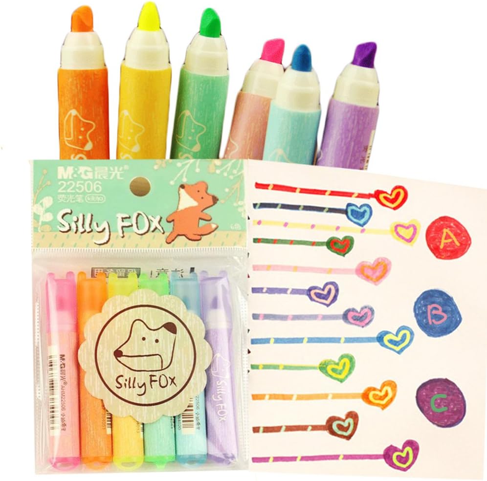 7&nbsp;TLGS highlighter fluorescent pen highlighter fluorescent pens, brightener pen&nbsp;&ndash;&nbsp;textile pens