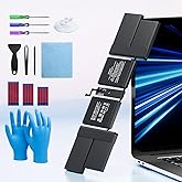 pengguo A2519 Battery Replacement for MacBook Pro 14 Inch A2442 A2779 A2918 | 6100mAh Macbook Pro 14 Inch A2442 A2779 A2918 Battery with Grade A Imported Cells, Low Heat Loss (EMC 3650 8102 8304)