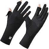 SUJAYU Ultra Thin Full Finger Uv Protection Gloves Women, Breathable Touchscreen Upf Driving Gloves Sun Protection
