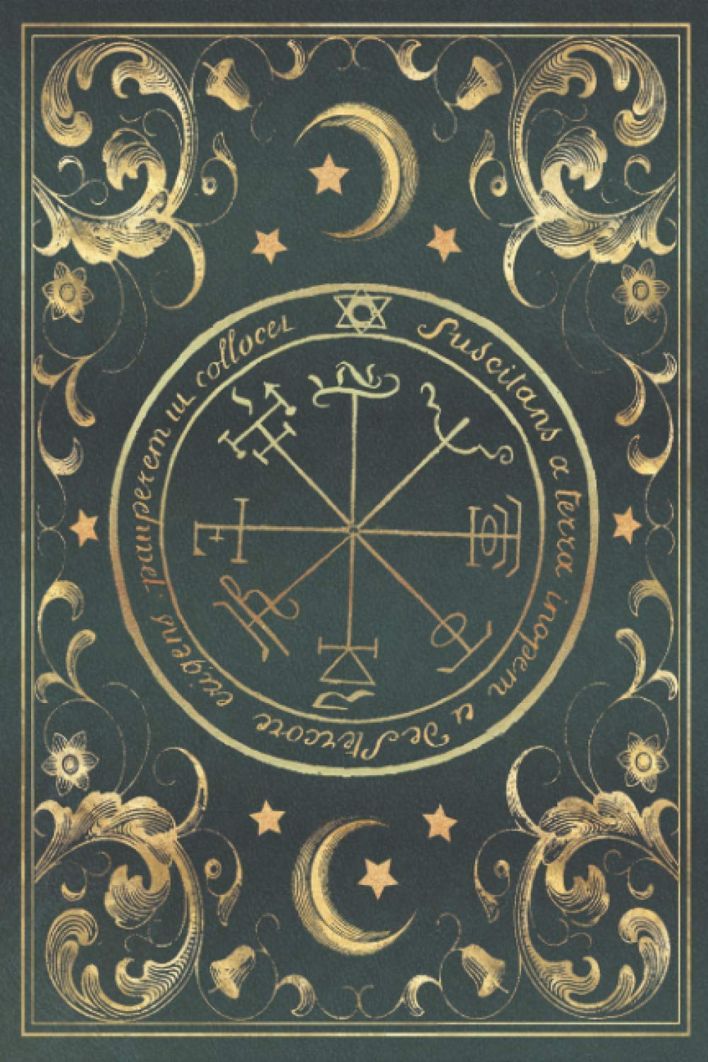 Secret Grimoire: Lined Notebook - 120 pages - Sigel Magic Vintage Book (Magical English Notebooks)