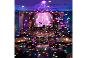 Wonsung Christmas lights 18W LED magic ball LED lighting 6-colors crystal light entertainment Disco KTV dancing home birthday