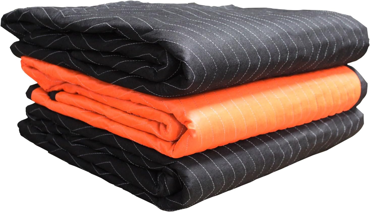 Forearm Forklift FFBMB3 Full Size Heavy Weight Quilted Moving Blanket (84 lb/dz), 72