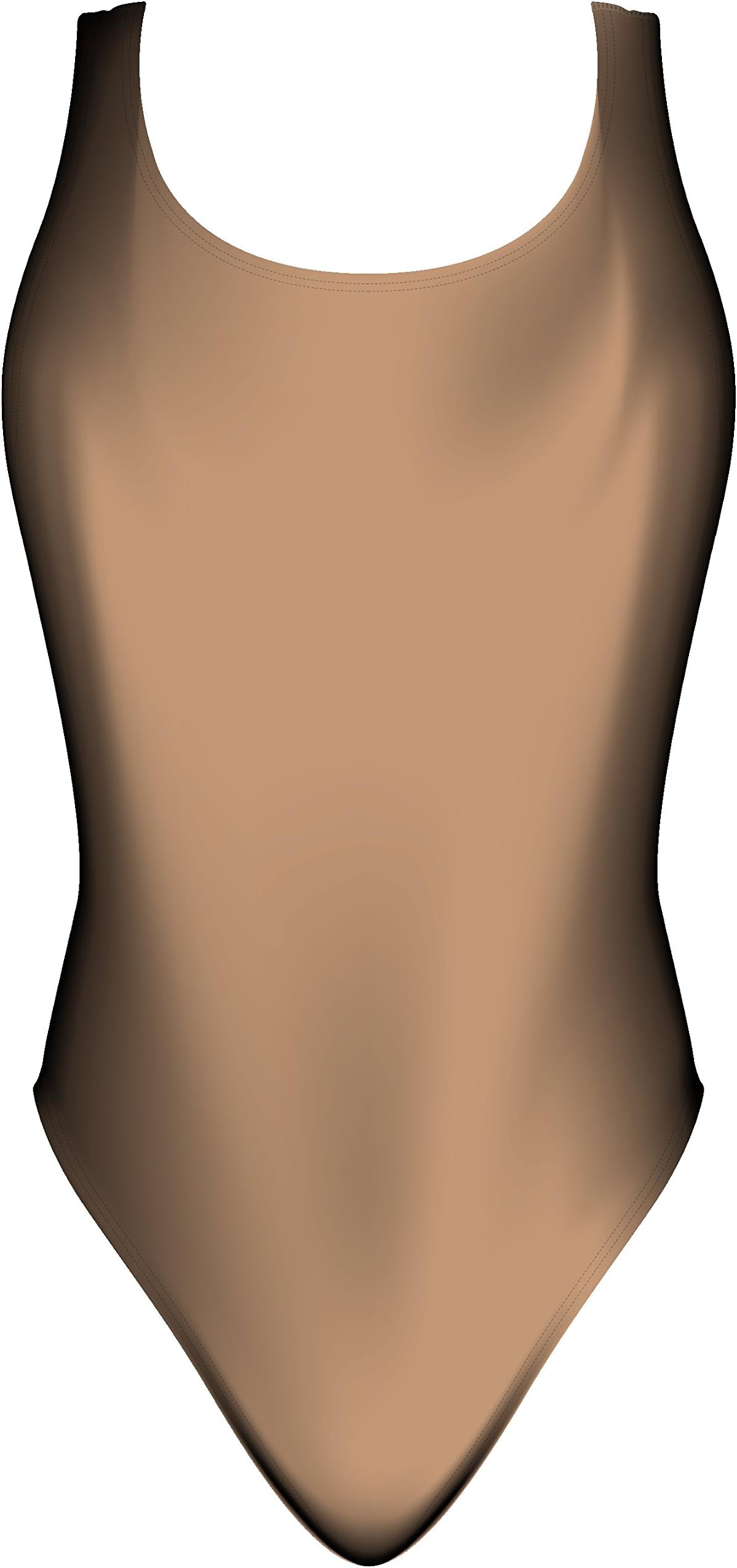 AgonSwim Solid PolyFlex FreeBack 2.0 Fully Front and Back Lined
