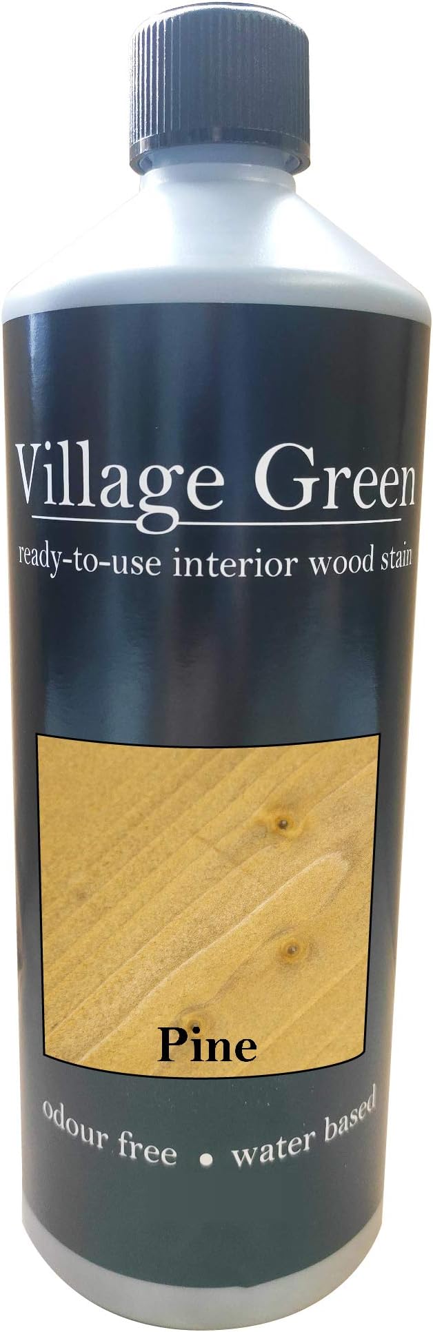 Village Green Ready to Use Wood Stain - Wood Dye - 28 Colours - Super High Pigment Content Water Based (250ml, Pine)