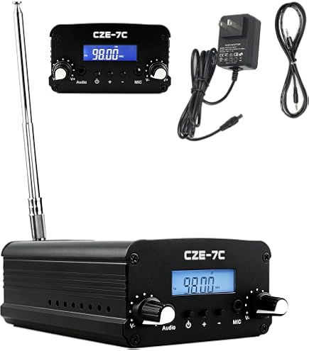 その他 Technics FM Stereo Transmitter SH-CDT7 Amazon.com: YOVDA 7W FM Radio Broadcast Transmitter for Church