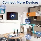 Bingfu 8dBi WiFi Antenna 2.4/5.8GHz Dual Band RP-SMA Female Pigtail Cable (2 view 7