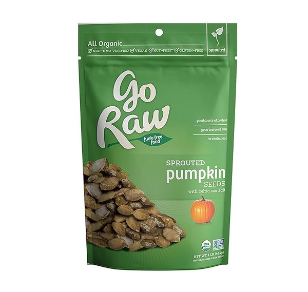 GO RAW SPROUTED PUMPKIN SEEDS 16OZ