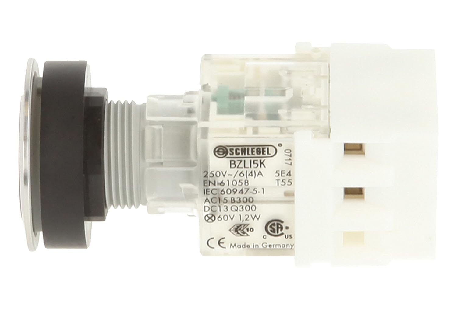 Club 23.000.762 Push Button Switch Master Cap Bezeichungs Child Symbol on/off illuminated momentary contact 1 NO and Stainless Steel Screw On Connector 24 V LED - Image 3