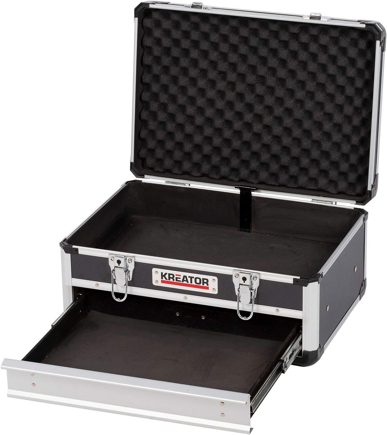 KREATOR KRT640601B - Aluminium Case 430x300x205mm 1 Drawer - Image 3
