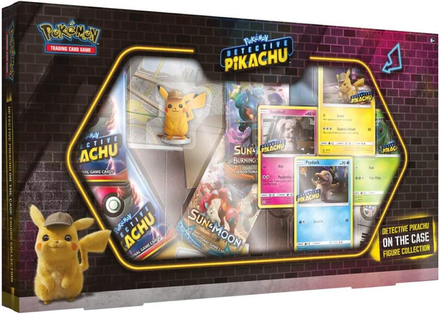 PoKéMoN TCG: Detective Pikachu On The Case Figure Collection ...