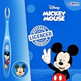 MR.WHITE BRUSH YOUR WAY Disney Mickey Mouse Kids Toothbrush Soft Bristles 3-12 view 2