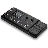 AUDOTA AME-200 Pro Guitar Multi Effects Processor with Amp Modelling, Reverb, Delay, Looper, Drum Machine, 4 Footswitches, Expression Pedal, USB OTG Recording, MNRS GNR &amp; GIR Loader