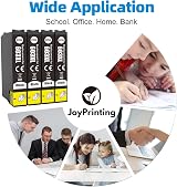 JoyPrinting 603XL Black Ink Cartridges Replacement for Epson 603 XL - 4 Pack view 8