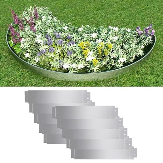 Tidyard Cercas para Césped-Flexible Borde de Jardín de Flexible ...