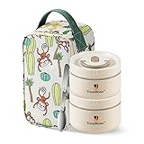 YBOBK HOME Thermal Lunch Box For Food, Portable
