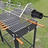 onlyfire Rotisserie BBQ Motor for Cyprus Grills 3-4 RPM UK Plug 4W Plastic Black view 4