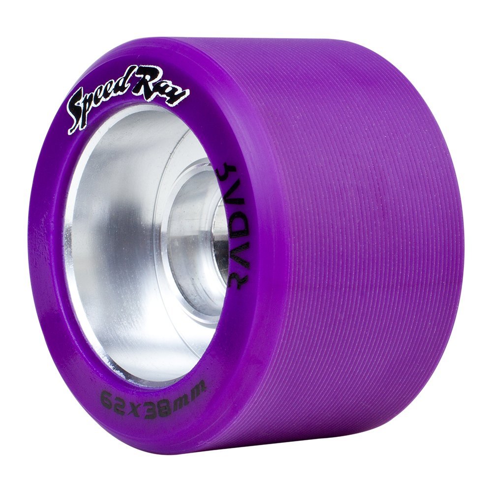 Riedell Skates Radar Speed Ray Indoor Skate Wheels (Set of 4) 2 Much